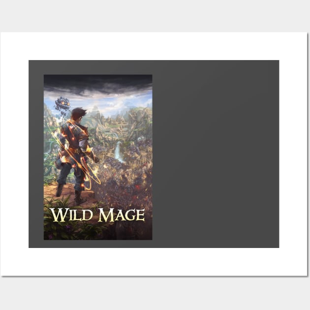 Wild Mage: Water and Stone (Legacy of the Blade) Wall Art by Joseph J Bailey Author Designs